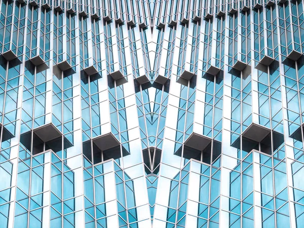 Architectuur Details Moderne Gevel Gebouw Glas Zakelijke Achtergrond — Stockfoto