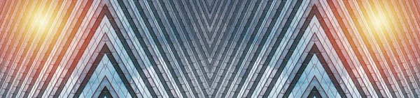 Alacsony Szög Kilátás Felhőkarcolók Taipei Tajvan — Stock Fotó