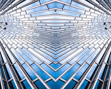 Mimari, Modern İnşaat Cam Cephesi İş Arkaplanı 'nı ayrıntılarıyla anlatıyor