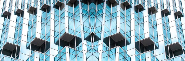 Modern Building Glass Facade Business Background — 스톡 사진