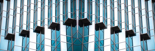 Modern Building Glass Facade Business Background — 스톡 사진