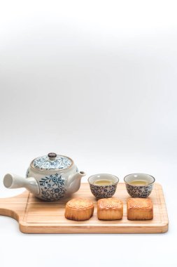 Sonbahar Festivali için lezzetli ay pastası.