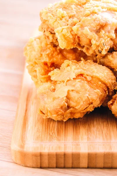 Fried Chicken Southern Style Potato Drink Menu — Stock Photo, Image