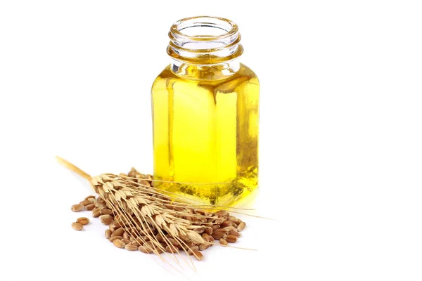 Wheat germ oil — Stock Photo, Image