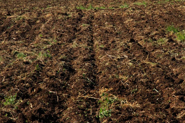 La tierra fluida está lista para la siembra — Foto de Stock