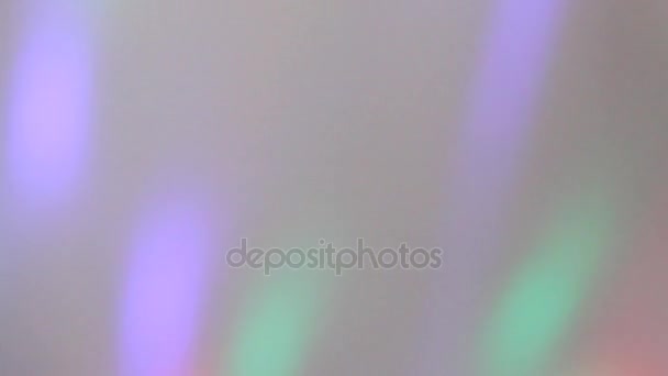 Colored Bokeh Pastel Colors Light Background — Stock Video