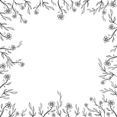 graffiti patterns with floral elements