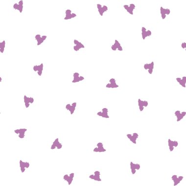 Zarflar ve kalplerle grafik desen