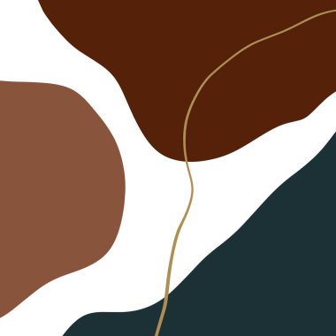 Modern Soyut Şekiller ve Bitkiler Terrae Modern Geometrik Doku Posteri Terracotta Çiçek Ressamlığı Renk Soyutlaması Çağdaş Yakılmış Turuncu Vektör ResimleriComment