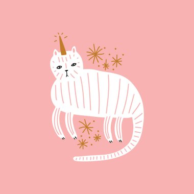 Download Caticorn Premium Vector Download For Commercial Use Format Eps Cdr Ai Svg Vector Illustration Graphic Art Design PSD Mockup Templates