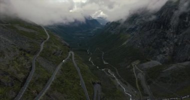 Trollstigen dramatik köprü
