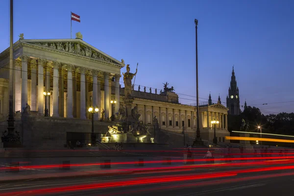 Κτήρια του Κοινοβουλίου - Βιέννη - Αυστρία. — Φωτογραφία Αρχείου