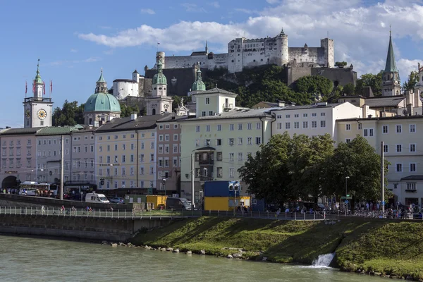 Zamek Hohensalzburg - Salzburg - Austria — Zdjęcie stockowe