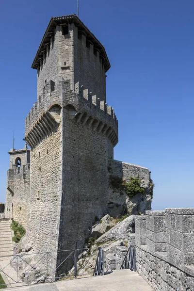 Fortress of Guaita - San Marino — Stock Photo, Image