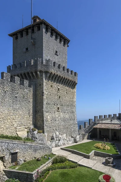Twierdza Guaita – San Marino — Zdjęcie stockowe