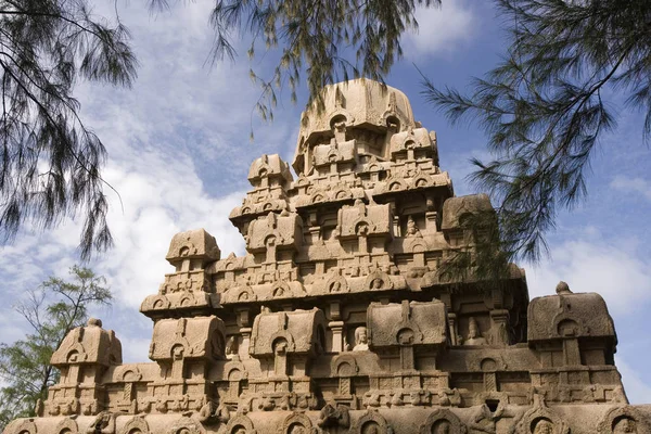 Pancha Rathas - Mahabalipuram - Indie — Zdjęcie stockowe