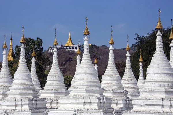 Sanda modlitw - Mandalay - Birma — Zdjęcie stockowe