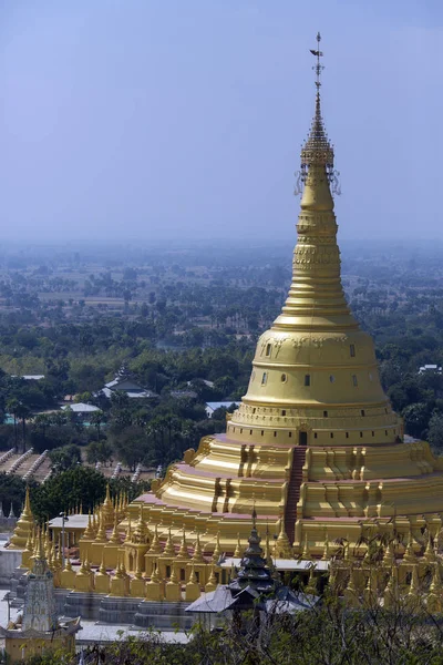 Pagoda di Aung Setkaya - Monywa - Myanmar — Foto Stock