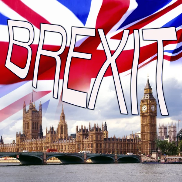 Brexit - Austritt Großbritanniens aus der Europäischen Union — Stockfoto