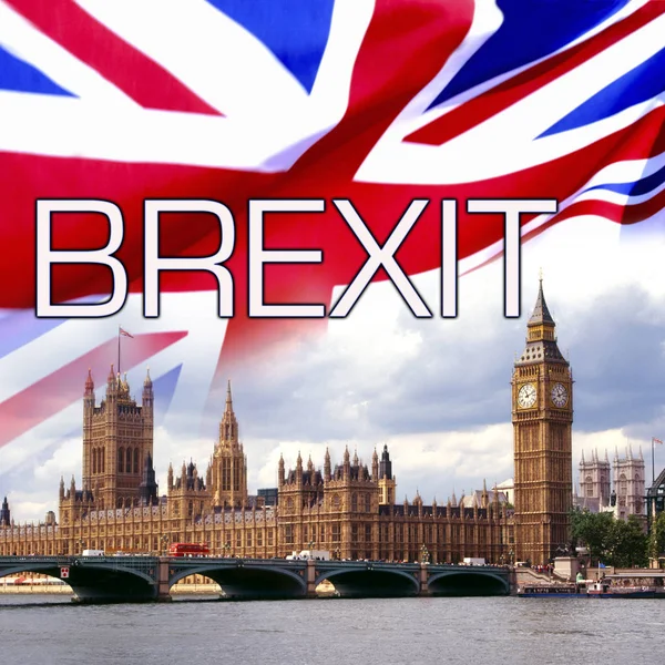 Brexit - Austritt Großbritanniens aus der Europäischen Union — Stockfoto