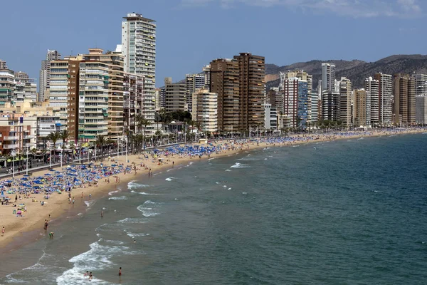 Benidorm - costa blanca - espagne — Photo