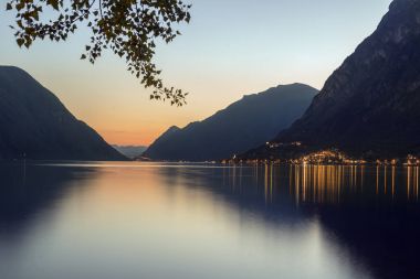 Lake Lugano - Italian Lakes - İtalya