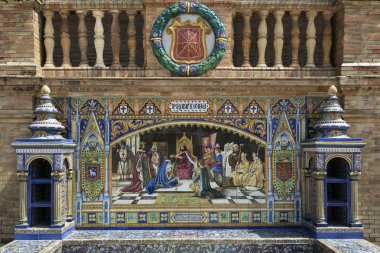 Plaza de Espana - Seville - İspanya