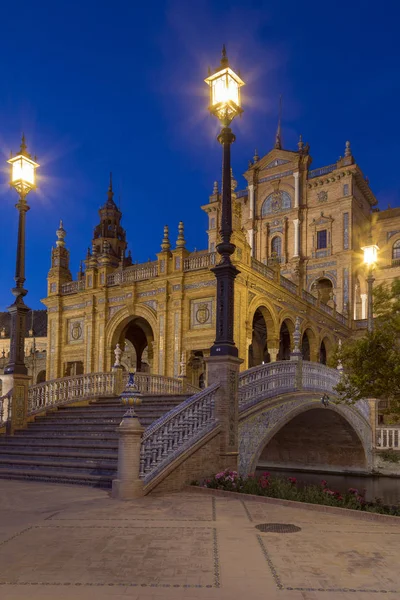 Praça de Espanha - Sevilha - Espanha — Fotografia de Stock