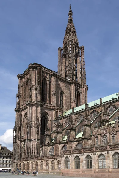 Cattedrale di Strasburgo Strasburgo Francia — Foto Stock