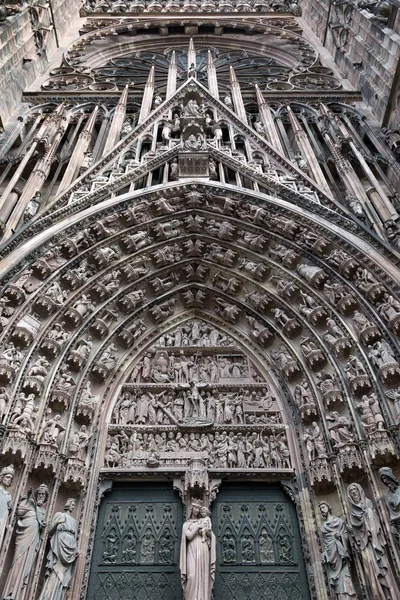 Strasbourg Cathedral - Strasbourg - Alsace - France — Stock Photo, Image