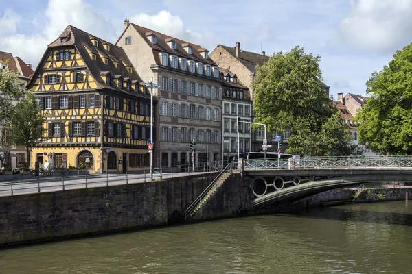 Історичні міста Страсбург - Ельзас - Франція — стокове фото
