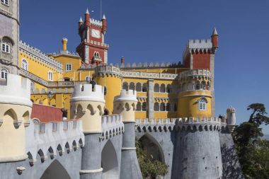 Pena National Palace - Lizbon yakınındaki Sintra - Portekiz