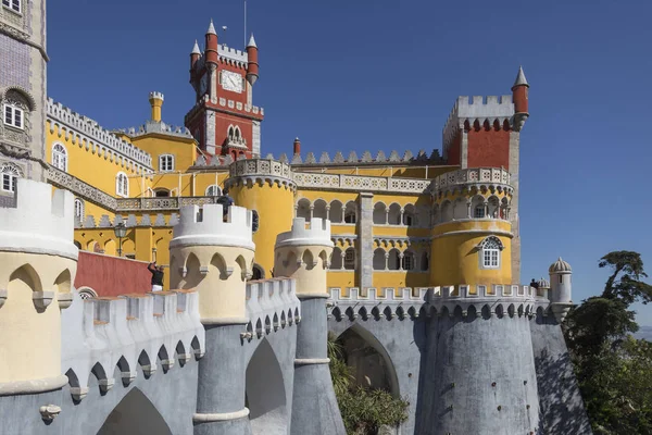 Pałac Pena - Sintra w pobliżu Lizbona - Portugalia — Zdjęcie stockowe
