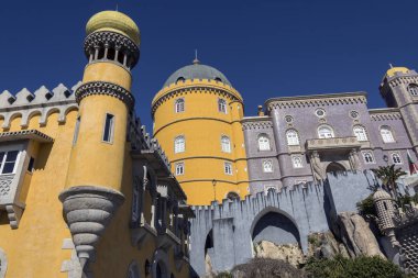 Pena National Palace - Lizbon yakınındaki Sintra - Portekiz