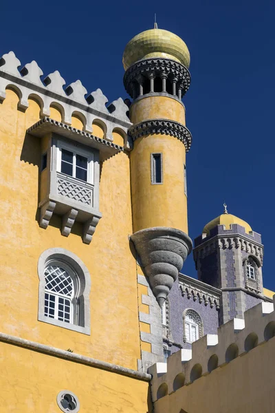 Национальный дворец Пены - Синтра вблизи Лисбона, Португалия — стоковое фото