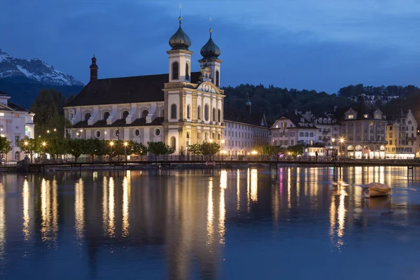 Iglesia Jesuita - Lucerna - Suiza —  Fotos de Stock