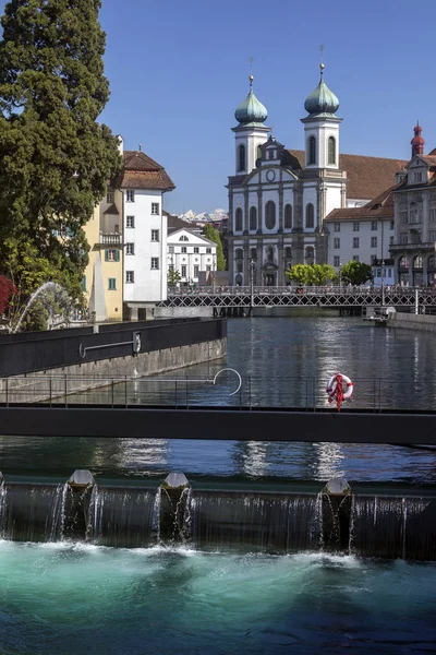 ルツェルン - スイス連邦共和国の都市 — ストック写真