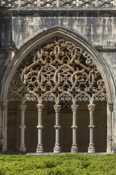Arco no Mosteiro da Batalha - Portugal — Fotografia de Stock