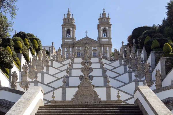 Bom Jesus do Monte - Braga - Portugal — стокове фото