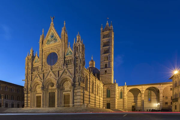 Kathedraal van Siena - de Duomo - Siena - Italië — Stockfoto