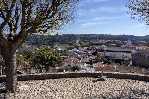 Obidos nella regione di Oeste, Portogallo — Foto Stock