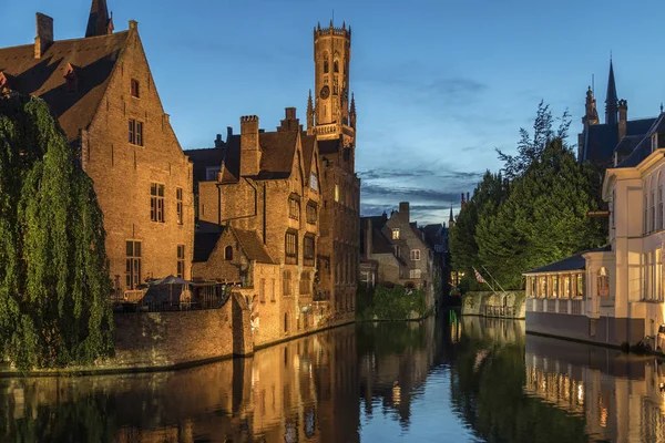 Rozenhoedkaai - Brugge - België — Stockfoto