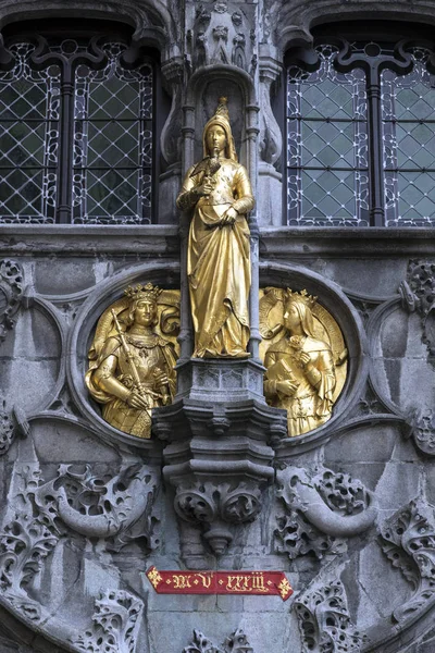 Basilikan den heliga blod - Brygge - Belgien — Stockfoto