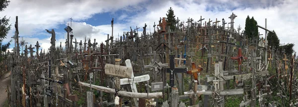 Hill of Crosses - Siauliai - Lithuania — Stock Photo, Image