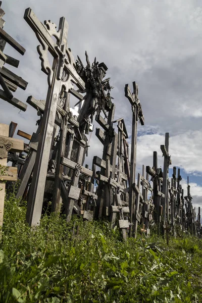 십자가의 언덕-시아 울 리 아이-리투아니아 — 스톡 사진