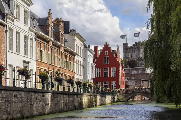 Gent városa - Belgium — Stock Fotó