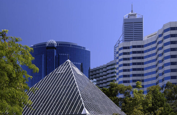 Modern architecture in the city of Perth, Australia. Perth is the capital and largest city of the Australian state of Western Australia. It is also the fourth-most populous city in Australia.