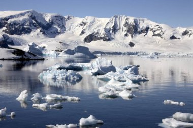 Paradise Bay - Antarctic Peninsula - Antarctica clipart