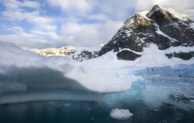 Melting Ice - Antarctica clipart
