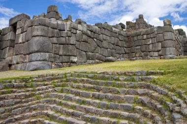 Inca stonework - Sacsayhuaman - Peru clipart